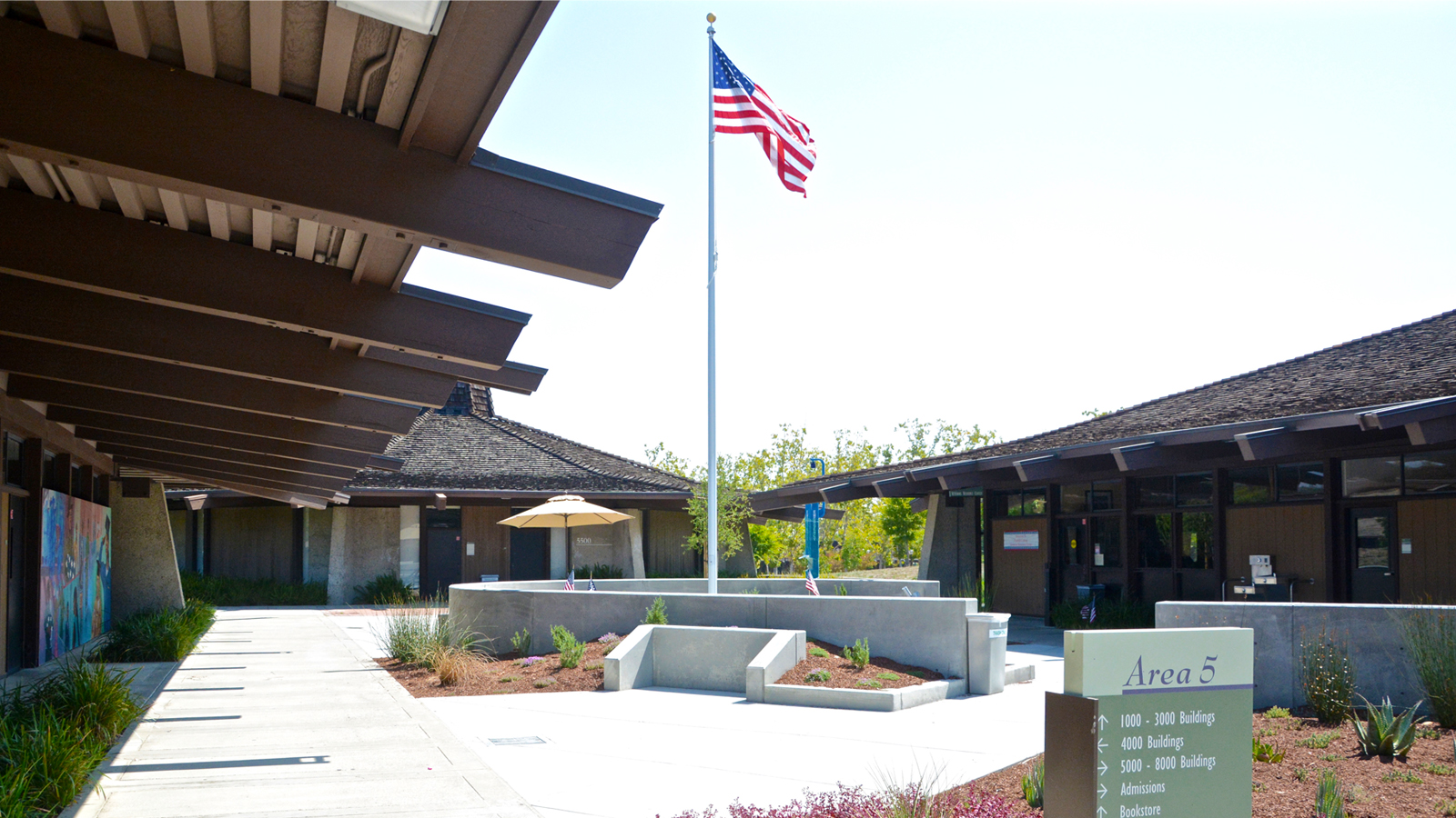 Campus building view
