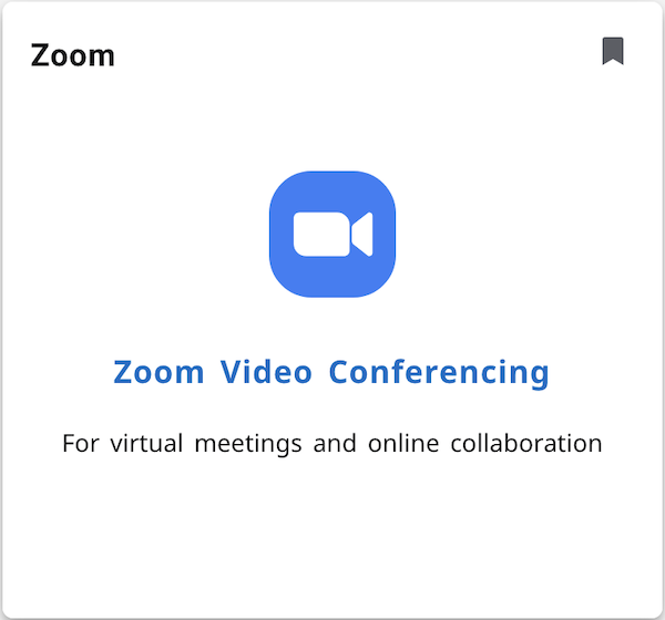 Zoom Video Conferencing