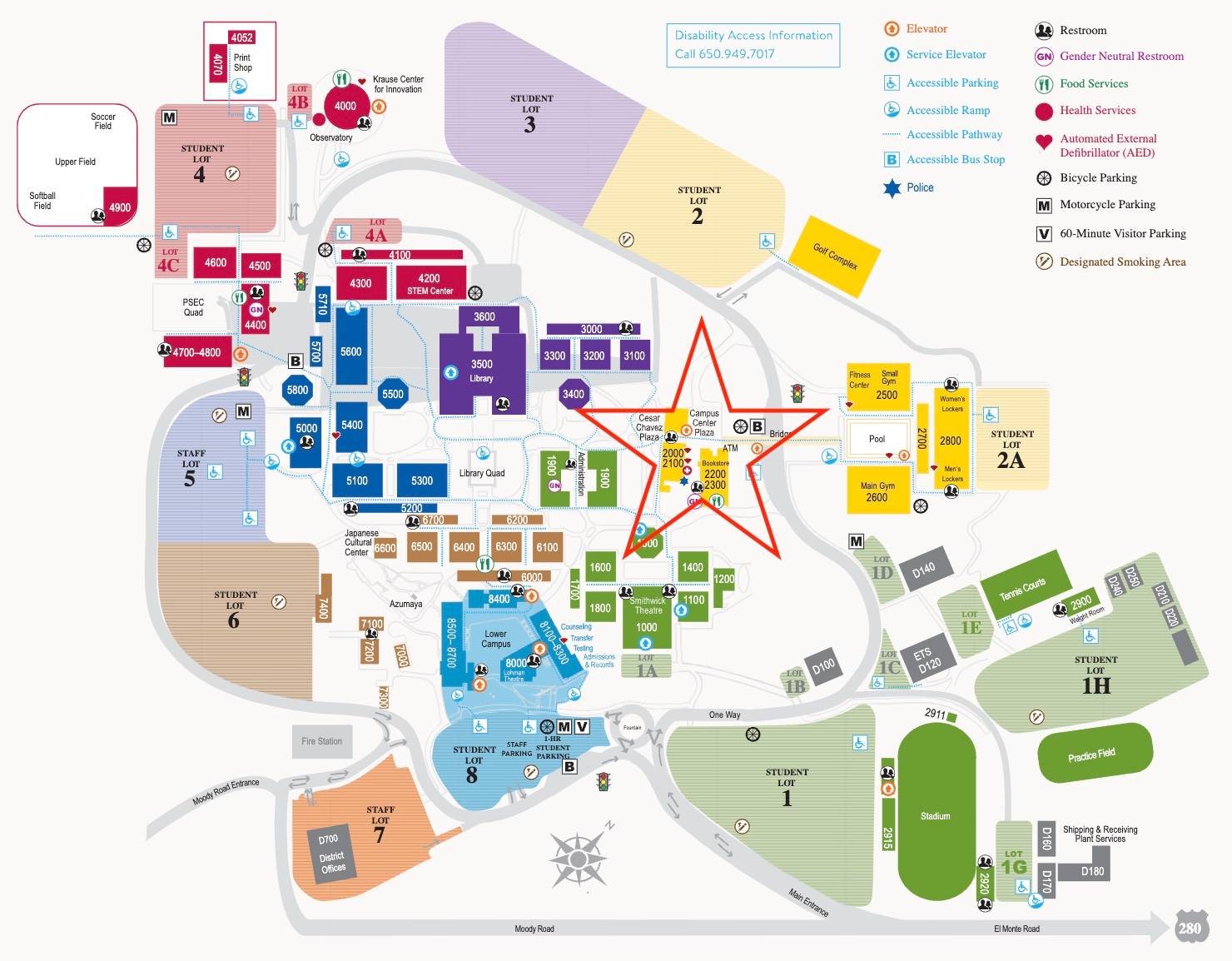 campus map