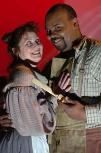 Diana Torres Koss and James Monroe Iglehart star in SWEENEY TODD